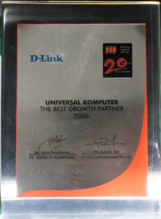 2006 DLINK Best Growth Partner Indonesia
